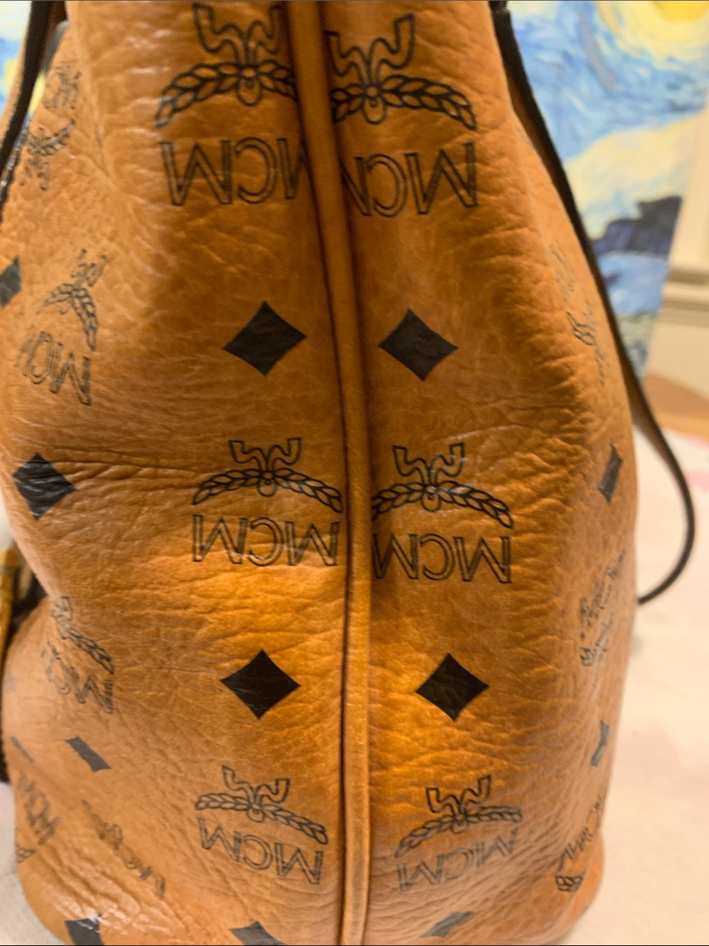MCM Cognac shoulder bag/crossbody - Picture 11 of 16